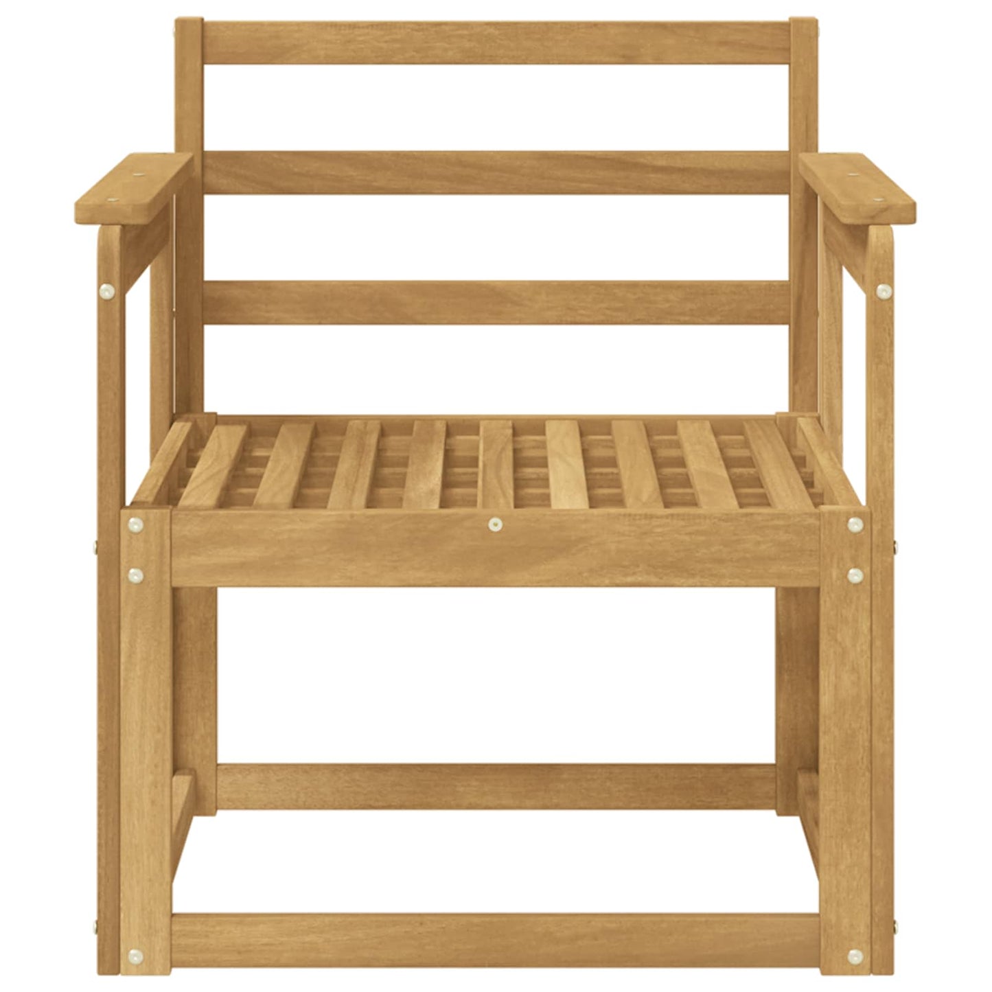 vidaXL Outdoor Sofa Set Solid Acacia Wood White