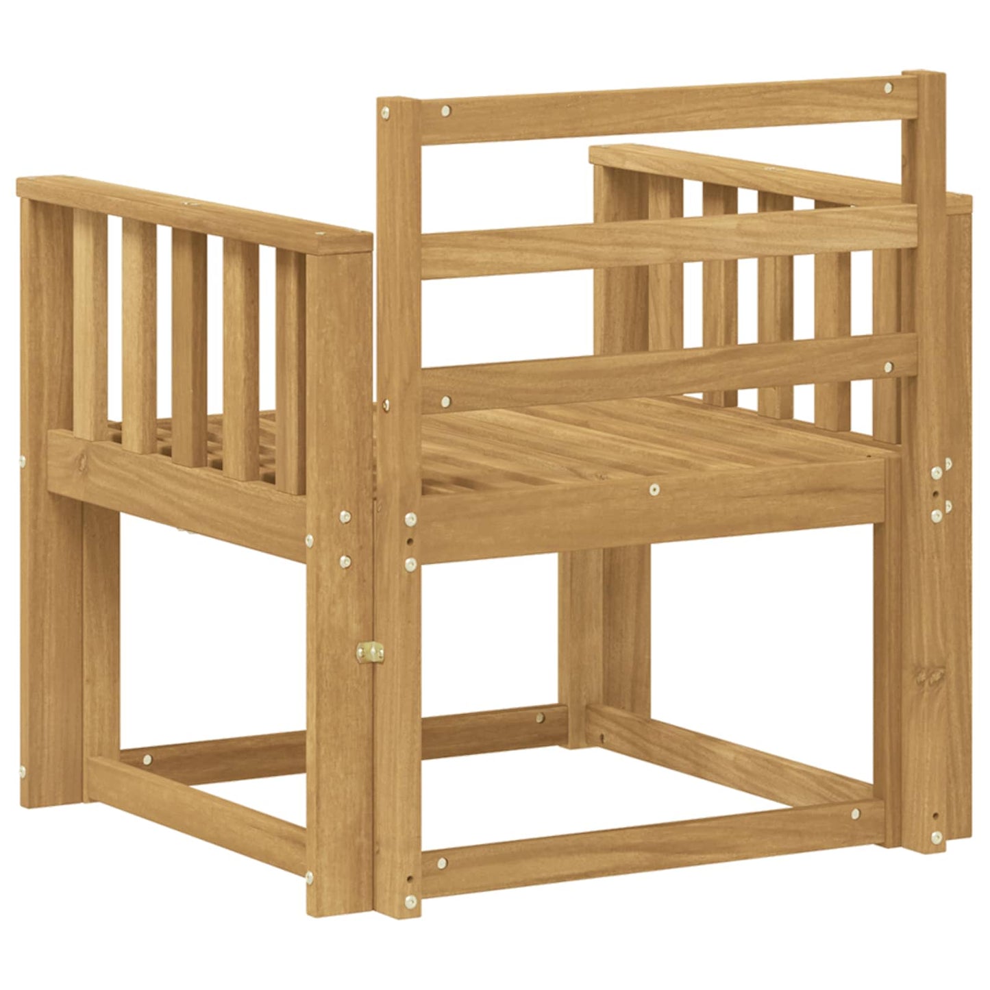 vidaXL Outdoor Sofa Set Solid Acacia Wood White