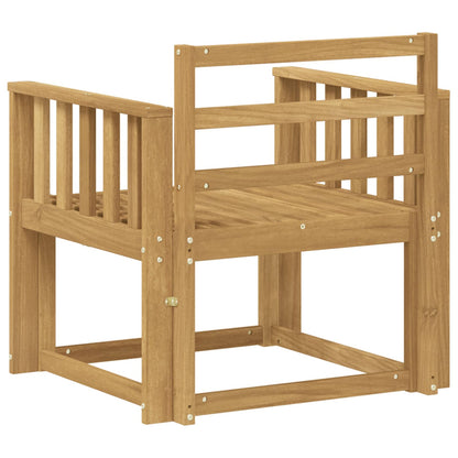 vidaXL Outdoor Sofa Set Solid Acacia Wood White