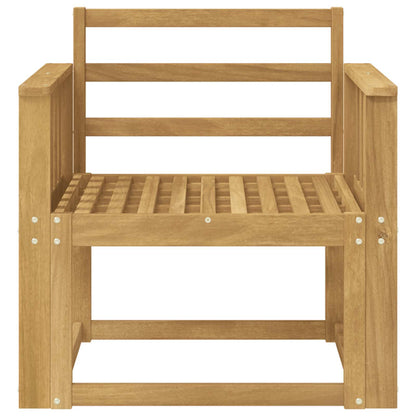 vidaXL Outdoor Sofa Set Solid Acacia Wood White