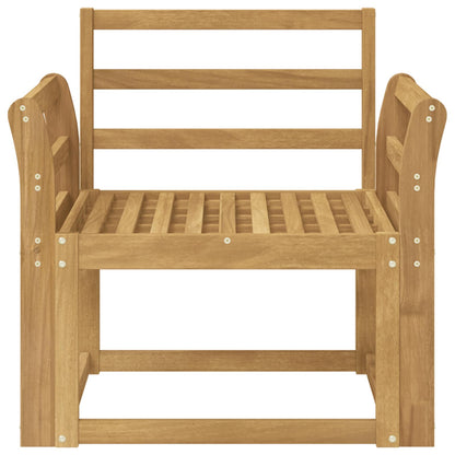 vidaXL Outdoor Sofa Set Solid Acacia Wood White