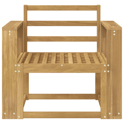 vidaXL Outdoor Sofa Set Solid Acacia Wood White