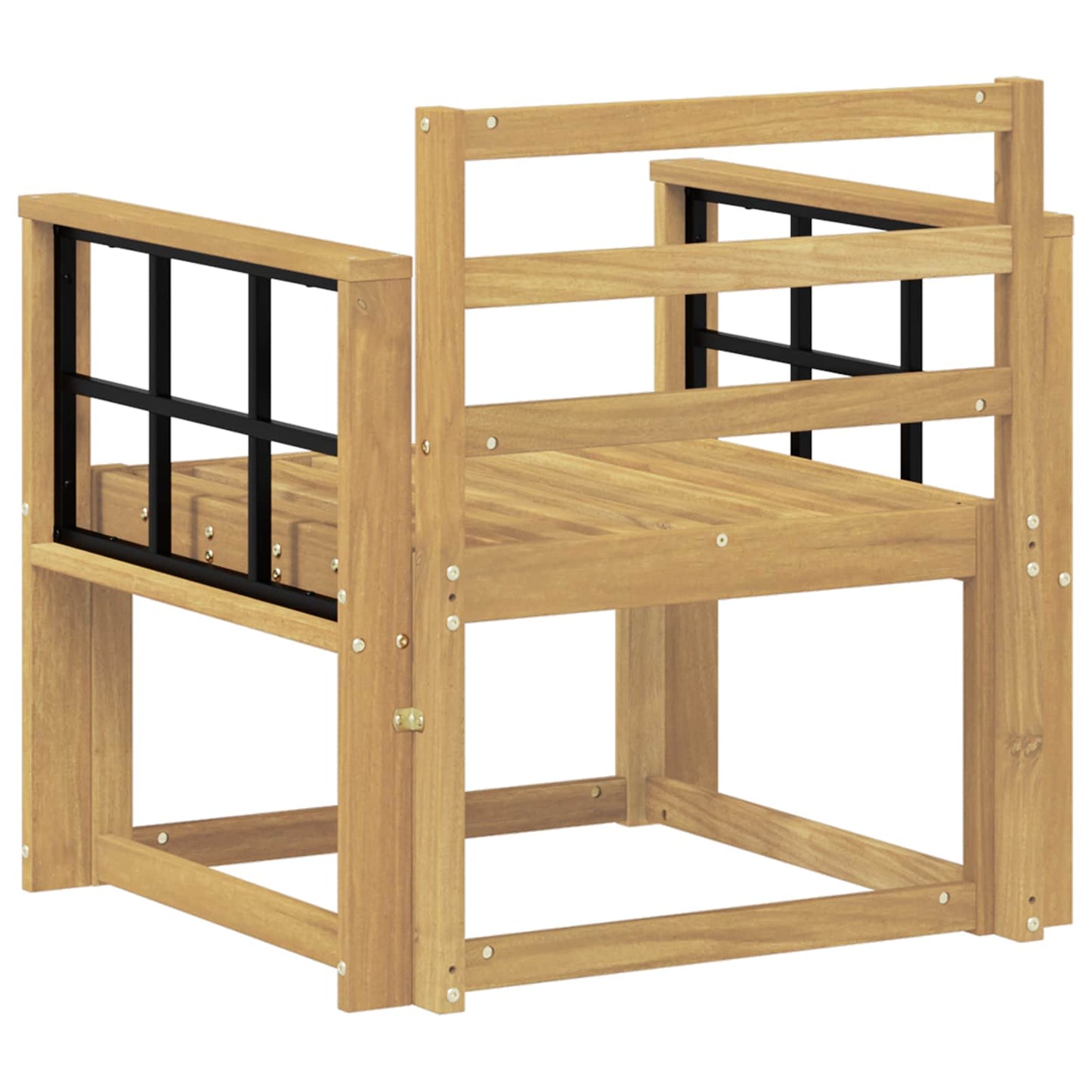 vidaXL Outdoor Sofa Set Solid Acacia Wood White