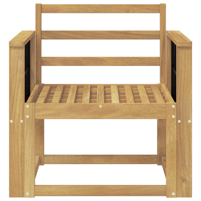 vidaXL Outdoor Sofa Set Solid Acacia Wood White