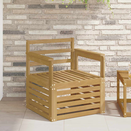 vidaXL 2 Piece Outdoor Sofa Set Solid Acacia Wood White