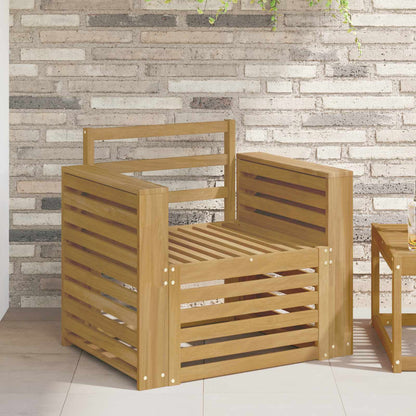 vidaXL Outdoor Sofa Set Solid Acacia Wood White