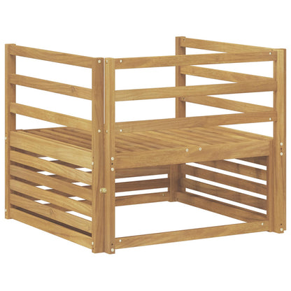 vidaXL Outdoor Sofa White