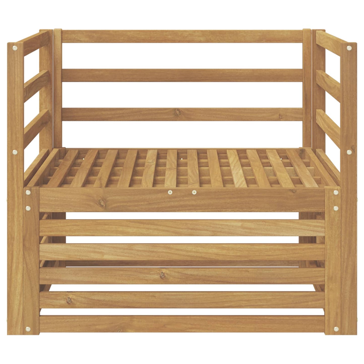 vidaXL Outdoor Sofa White