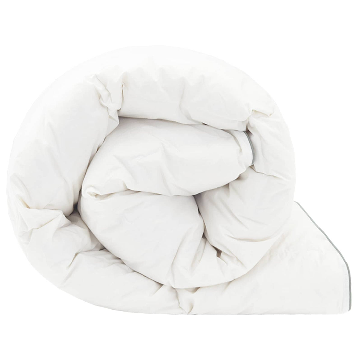 vidaXL Duvet FULDA 135 x 200 cm 4 Seasons 210 GSM 90% Goose Down White