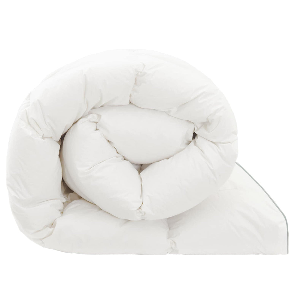 vidaXL Duvet FULDA 200 x 220 cm 4 Seasons 210 GSM 90% Goose Down White