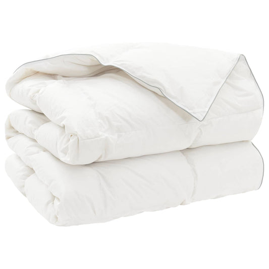 vidaXL Duvet FULDA 220 x 260 cm Winter 300 GSM 90% Goose Down White