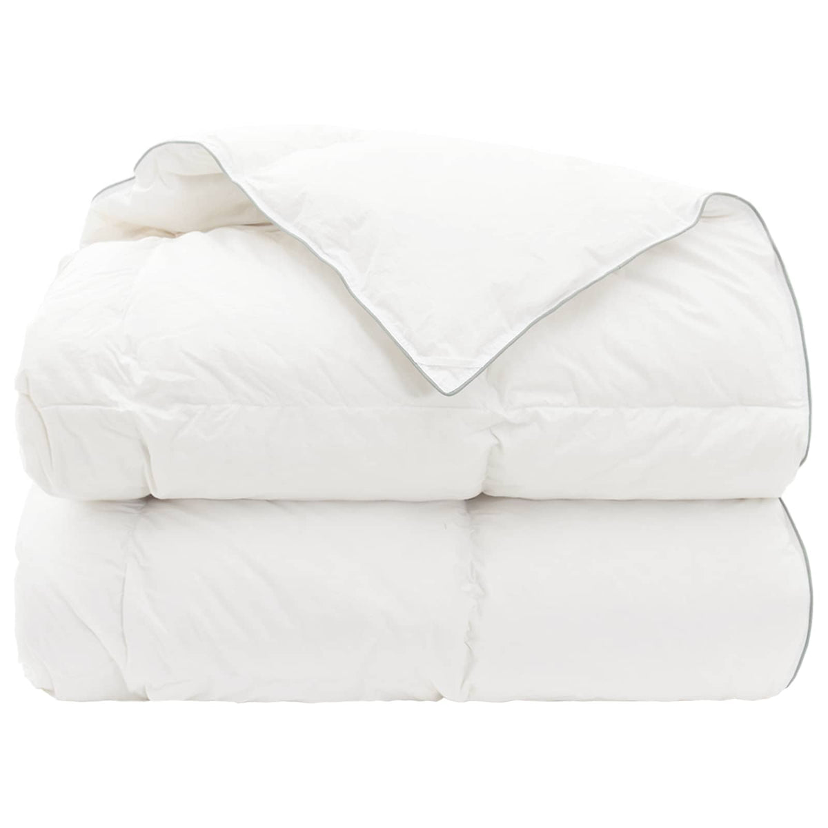 vidaXL Duvet FULDA 220 x 260 cm Winter 300 GSM 90% Goose Down White