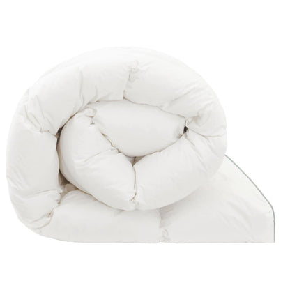 vidaXL Duvet FULDA 240 x 260 cm Winter 300 GSM 90% Goose Down White