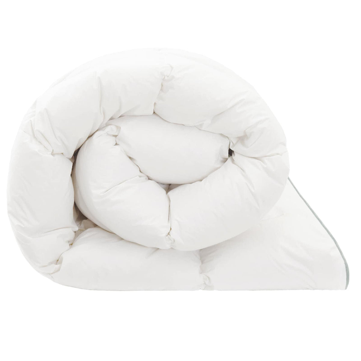 vidaXL Duvet FULDA 150 x 200 cm 4 Seasons 310 GSM 90% Goose Down White