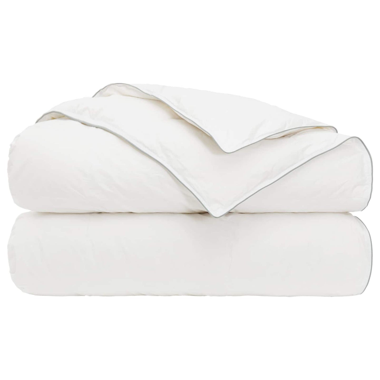 vidaXL Duvet FULDA 200 x 220 cm 4 Seasons 310 GSM 90% Goose Down White