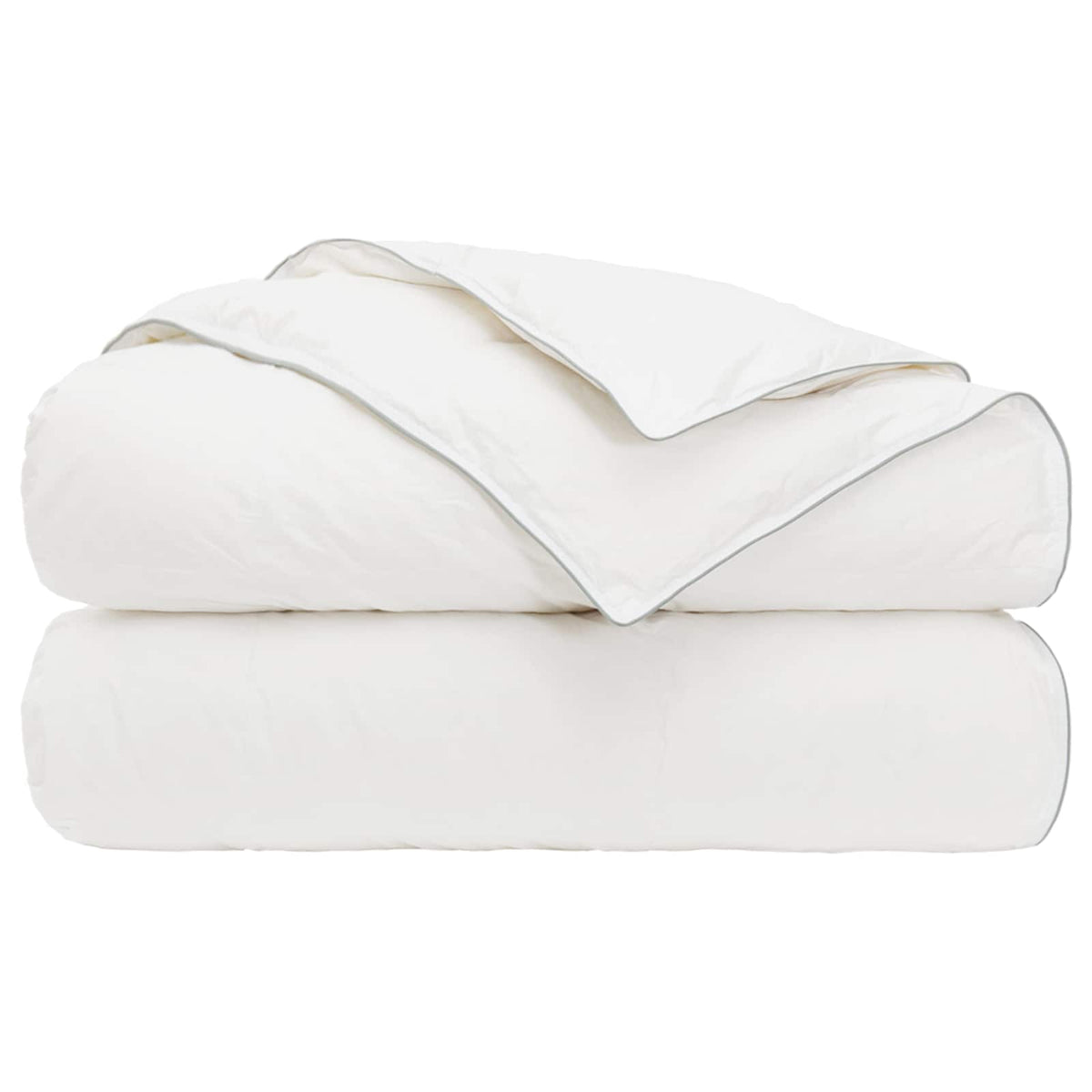 vidaXL Duvet FULDA 220 x 260 cm 4 Seasons 310 GSM 90% Goose Down White