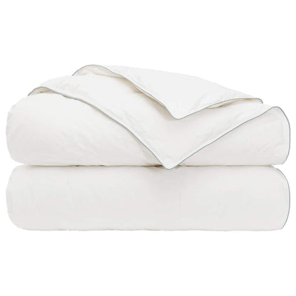 vidaXL Duvet FULDA 220 x 260 cm 4 Seasons 310 GSM 90% Goose Down White