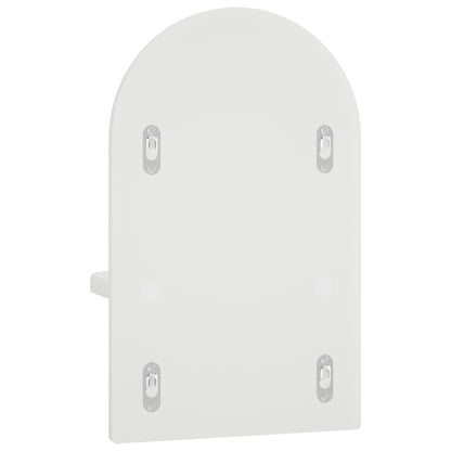 vidaXL Wall Shelf 2 pcs White 23 x 13.5 x 37.5 cm Engineered Wood