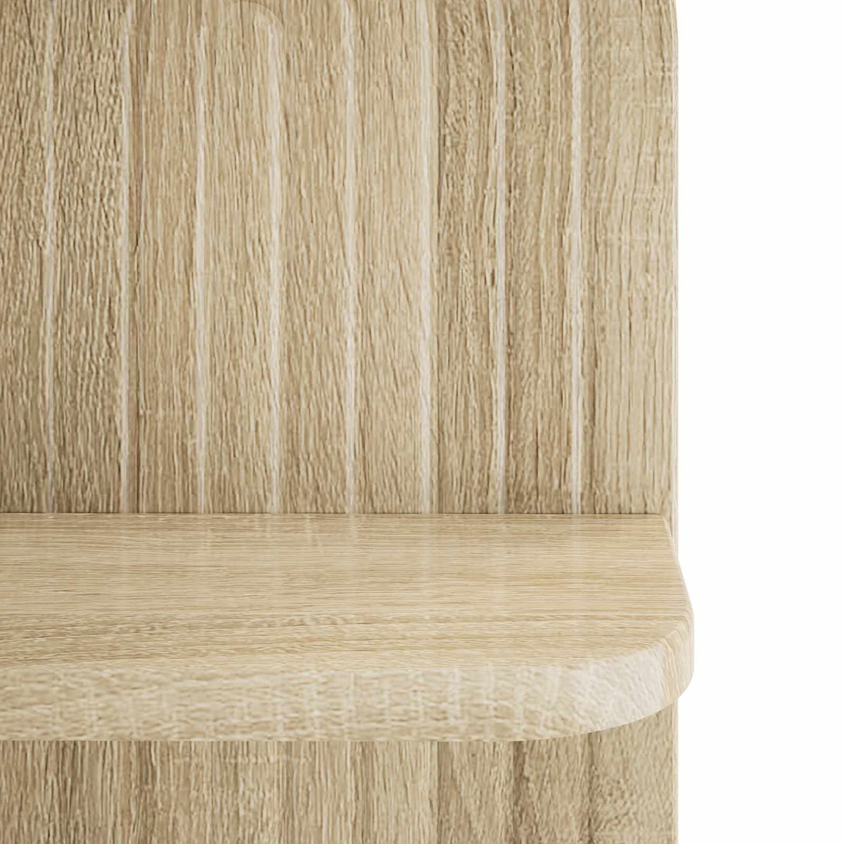 vidaXL Wall Shelf 2 pcs Sonoma Oak 23 x 13.5 x 37.5 cm Engineered Wood