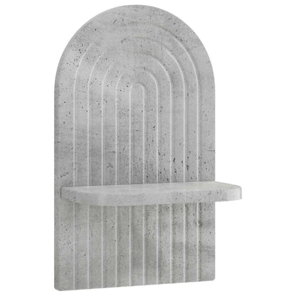 vidaXL Wall Shelf 2 pcs Concrete Grey 23 x 13.5 x 37.5 cm