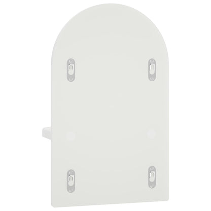 vidaXL Wall Shelf 2 pcs High Gloss White 23 x 13.5 x 37.5 cm