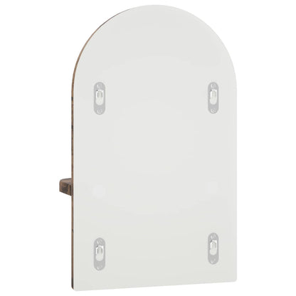 vidaXL Wall Shelf 2 pcs Old Wood 23 x 13.5 x 37.5 cm Engineered Wood