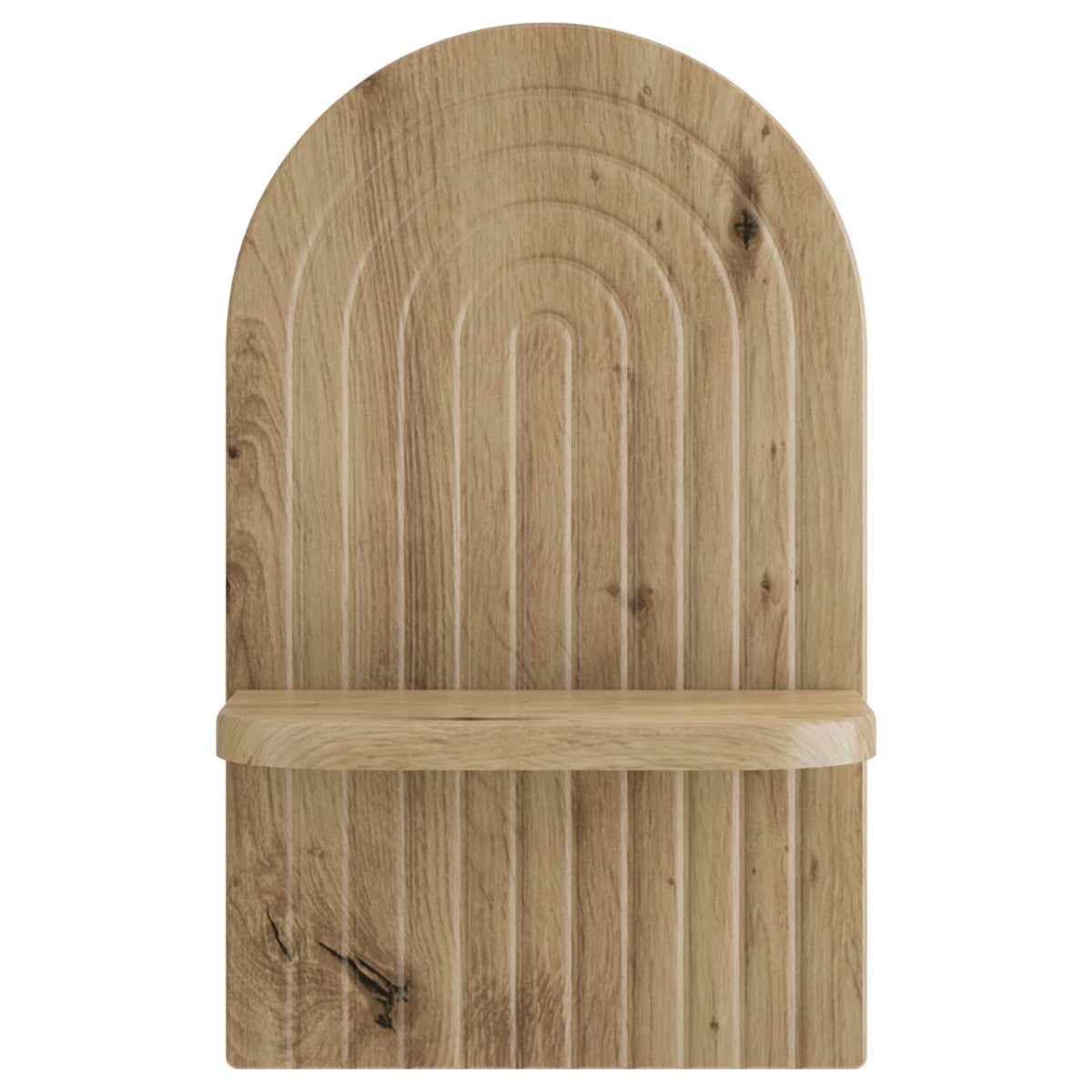 vidaXL Wall Shelf 2 pcs Artisan Oak 23 x 13.5 x 37.5 cm