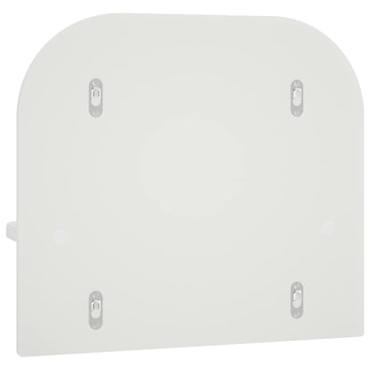 vidaXL Wall Shelf 2 pcs White 41 x 13.5 x 37.5 cm Engineered Wood