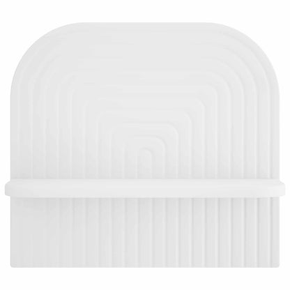 vidaXL Wall Shelf 2 pcs White 41 x 13.5 x 37.5 cm Engineered Wood