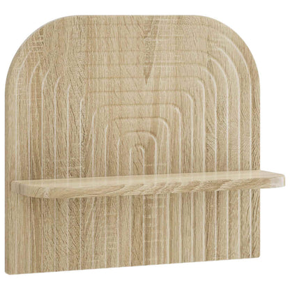 vidaXL Wall Shelf 2 pcs Sonoma Oak 41 x 13.5 x 37.5 cm Engineered Wood