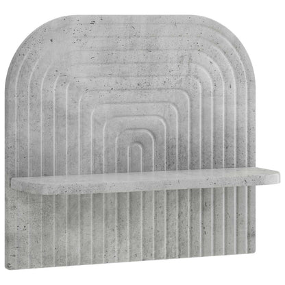 vidaXL Wall Shelf 2 pcs Concrete Grey 41 x 13.5 x 37.5 cm