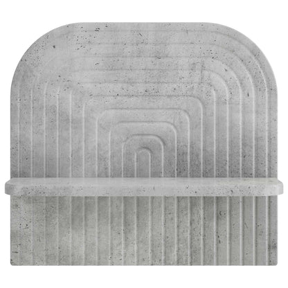 vidaXL Wall Shelf 2 pcs Concrete Grey 41 x 13.5 x 37.5 cm
