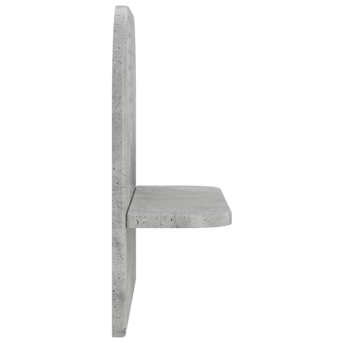 vidaXL Wall Shelf 2 pcs Concrete Grey 41 x 13.5 x 37.5 cm