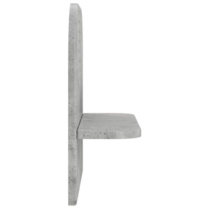 vidaXL Wall Shelf 2 pcs Concrete Grey 41 x 13.5 x 37.5 cm