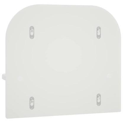 vidaXL Wall Shelf 2 pcs High Gloss White 41 x 13.5 x 37.5 cm