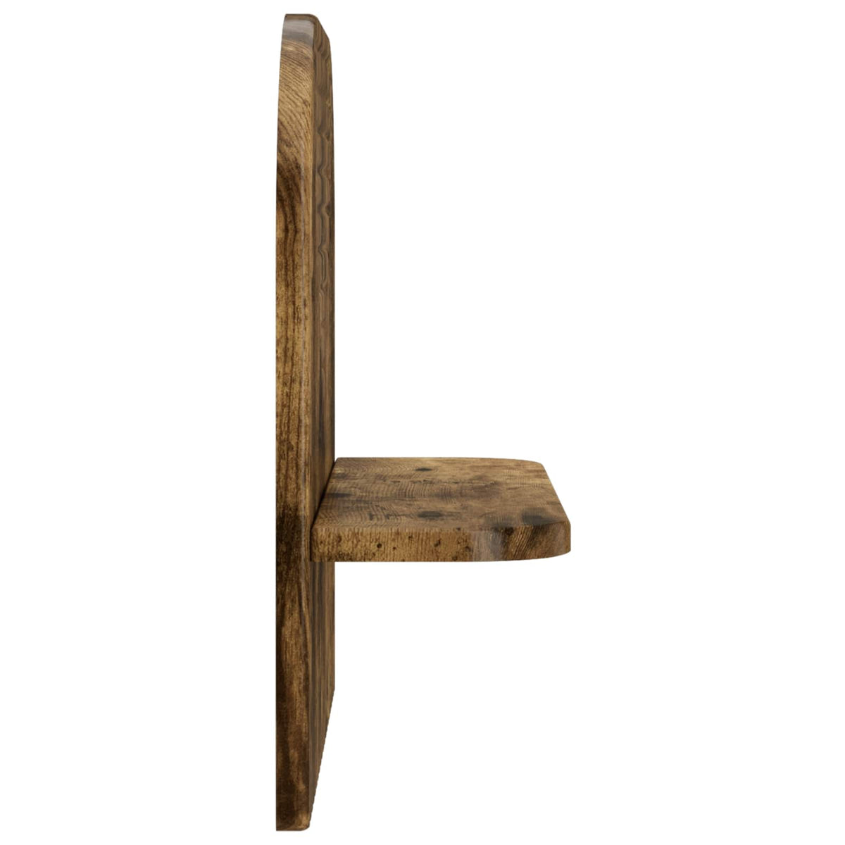 vidaXL Wall Shelf 2 pcs Smoked Oak 41 x 13.5 x 37.5 cm Engineered Wood