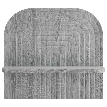 vidaXL Wall Shelf 2 pcs Grey Sonoma 41 x 13.5 x 37.5 cm