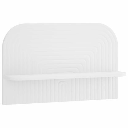 vidaXL Wall Shelf 2 pcs White 60 x 13.5 x 37.5 cm Engineered Wood