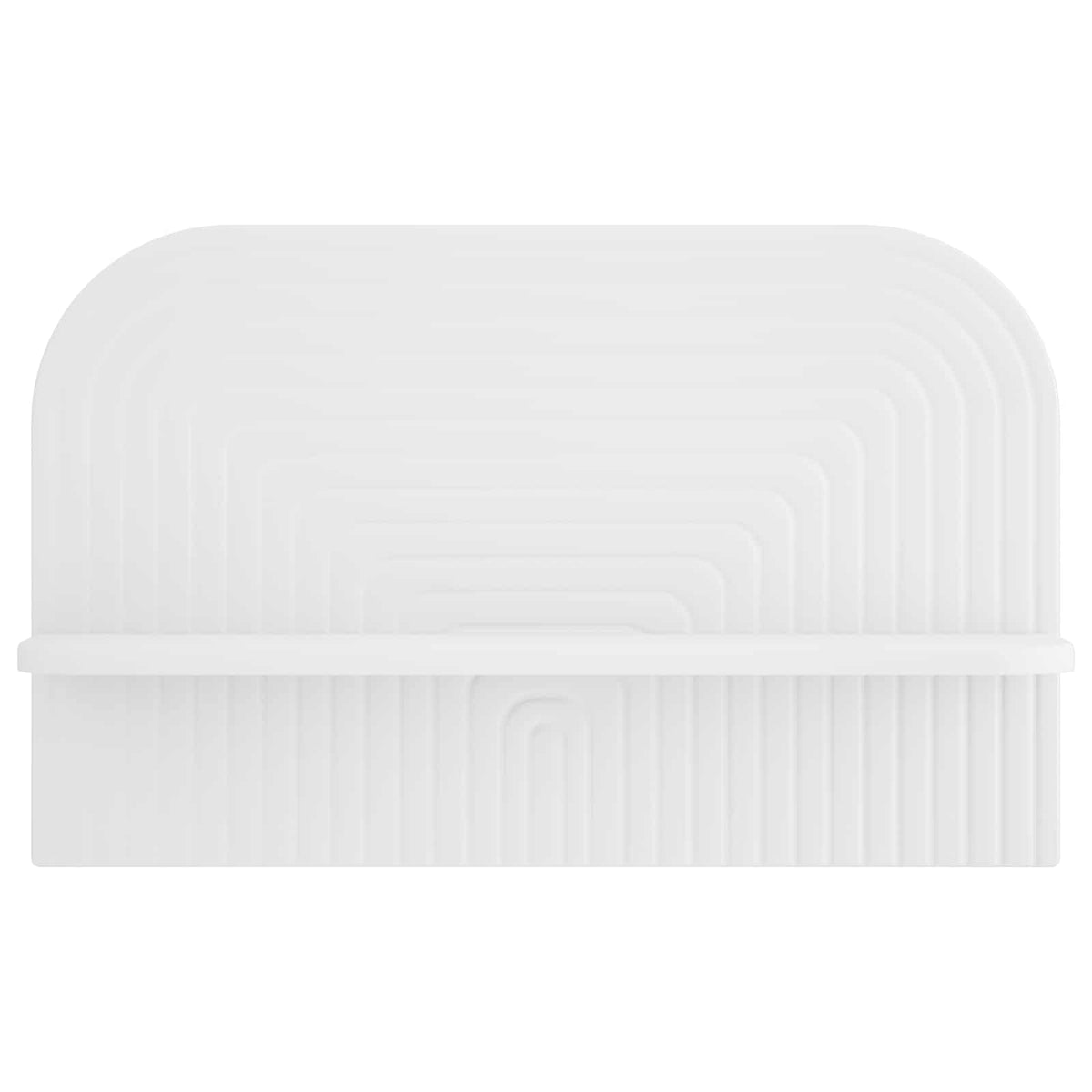 vidaXL Wall Shelf 2 pcs White 60 x 13.5 x 37.5 cm Engineered Wood