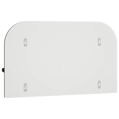 vidaXL Wall Shelf 2 pcs Black 60 x 13.5 x 37.5 cm Engineered Wood