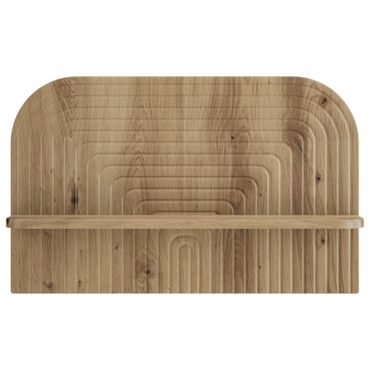 vidaXL Wall Shelf 2 pcs Artisan Oak 60 x 13.5 x 37.5 cm