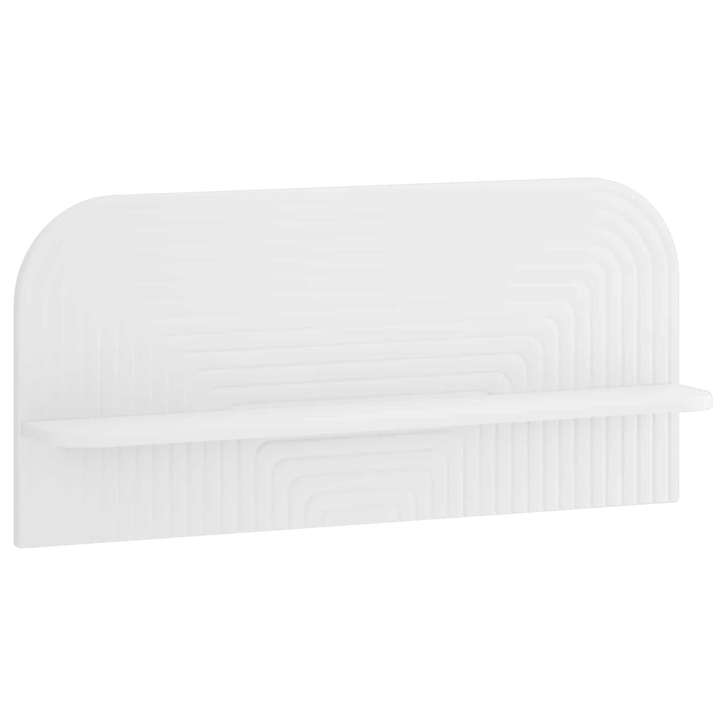 vidaXL Wall Shelf 2 pcs White 80.5 x 13.5 x 37.5 cm Engineered Wood