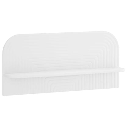 vidaXL Wall Shelf 2 pcs White 80.5 x 13.5 x 37.5 cm Engineered Wood