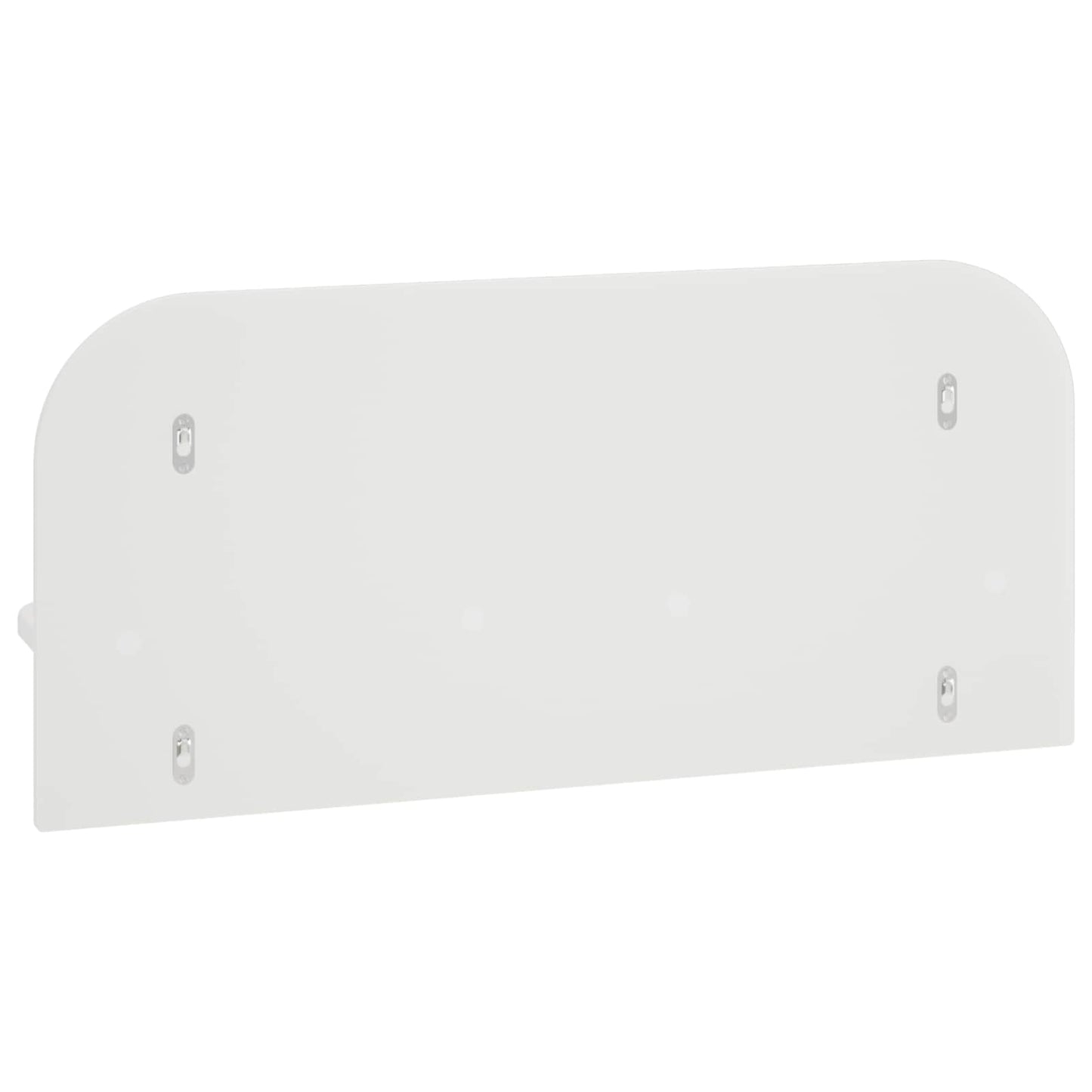vidaXL Wall Shelf 2 pcs White 80.5 x 13.5 x 37.5 cm Engineered Wood