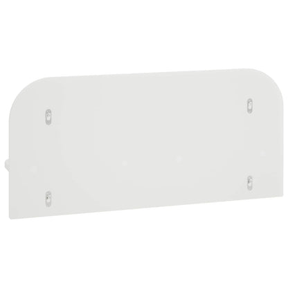 vidaXL Wall Shelf 2 pcs White 80.5 x 13.5 x 37.5 cm Engineered Wood