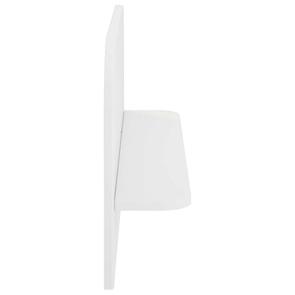 vidaXL Wall Shelf 2 pcs White 80.5 x 13.5 x 37.5 cm Engineered Wood