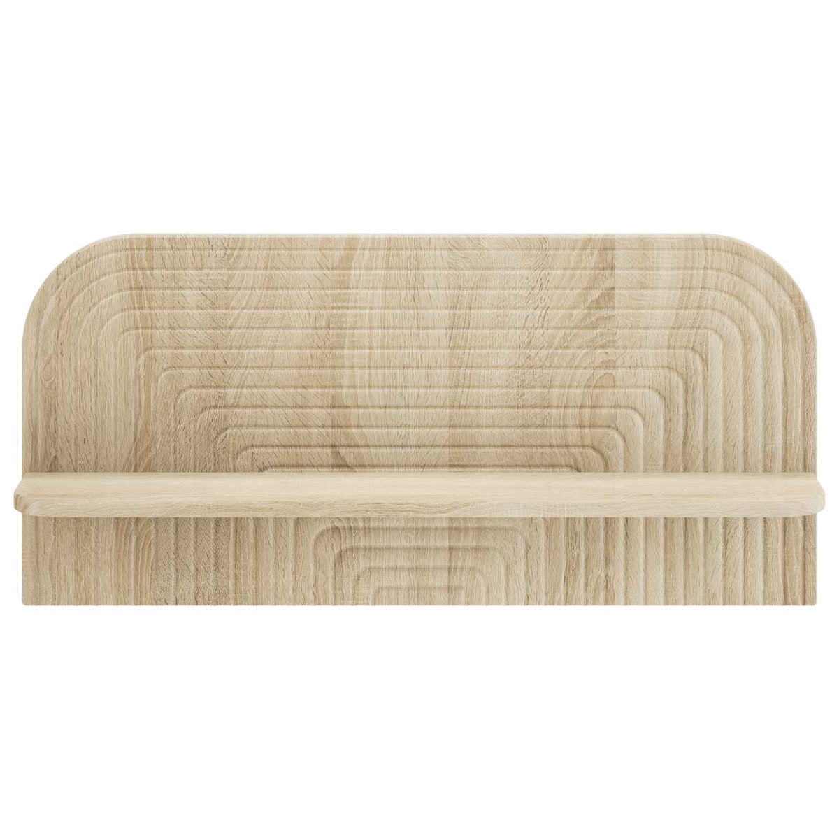 vidaXL Wall Shelf 2 pcs Sonoma Oak 80.5 x 13.5 x 37.5 cm