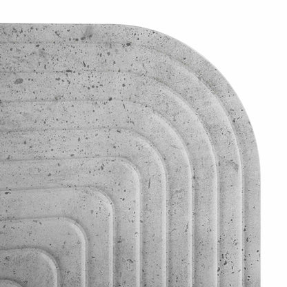 vidaXL Wall Shelf 2 pcs Concrete Grey 80.5 x 13.5 x 37.5 cm