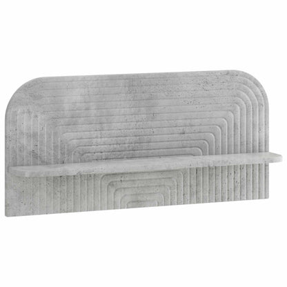 vidaXL Wall Shelf 2 pcs Concrete Grey 80.5 x 13.5 x 37.5 cm