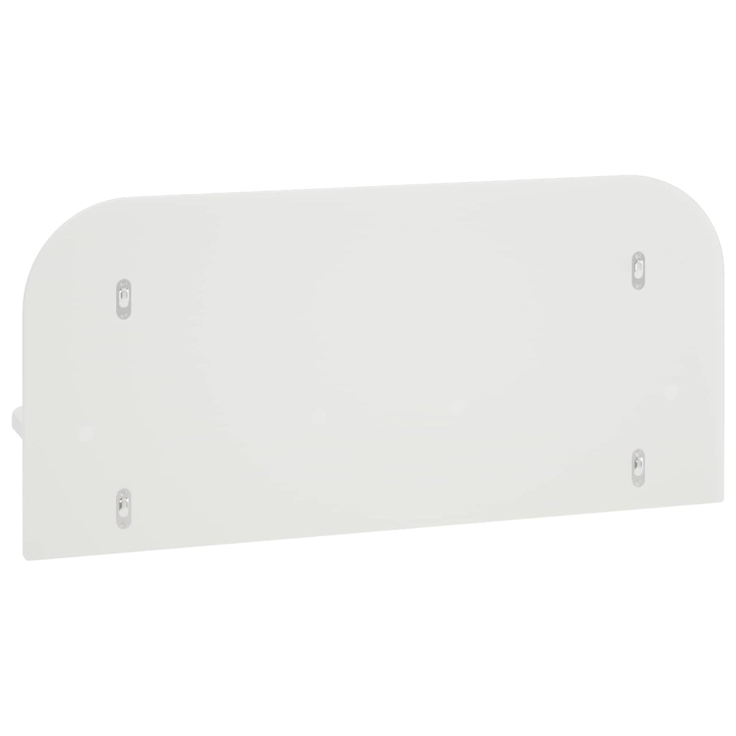 vidaXL Wall Shelf 2 pcs High Gloss White 80.5 x 13.5 x 37.5 cm